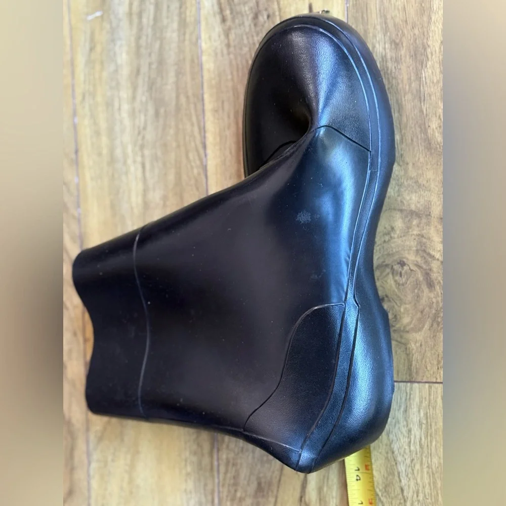 JORDAN DAVID,”GRIPS”,Men’s, XL (10-11),Black Waterproof Rubber Work Boots. “EUC”